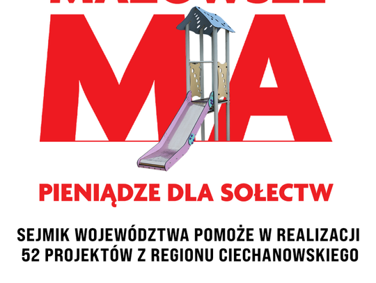 Ponad 1,5 mln zł dla sołectw z regionu ciechanowskiego. Mazowsze inwestuje w wieś
