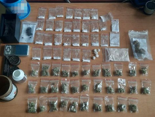 Ponad 140 gramów różnego rodzaju środków odurzających i substancji psychotropowych przejęli kryminalni z Płońska. Zatrzymanemu w sprawie grozi więzienie
