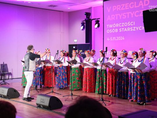 Ponad 300 seniorów pokazało swoje talenty w Warszawie