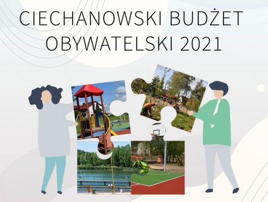 Ponad 6,2 tys. głosów! Znamy wyniki Budżetu Obywatelskiego Ciechanowa