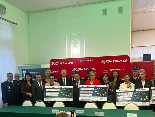 Ponad 6,6 mln zł dla jednostek OSP z powiatu Ciechanowskiego. 