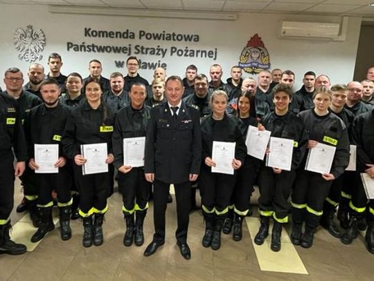 Ponad 670 czynnych druhów ochotniczych straży pożarnych