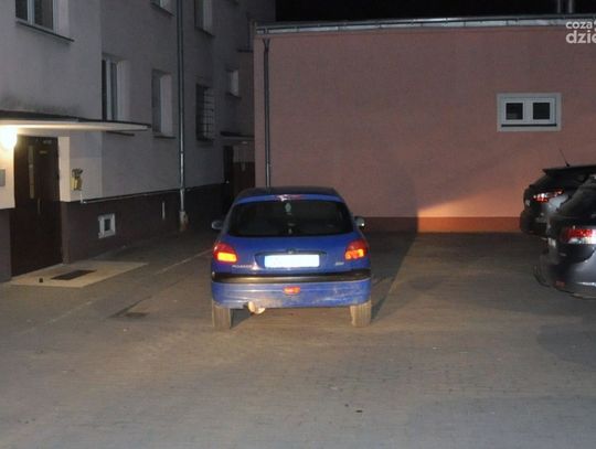 Pościg ulicami Ciechanowa. Uciekali autem, potem pieszo
