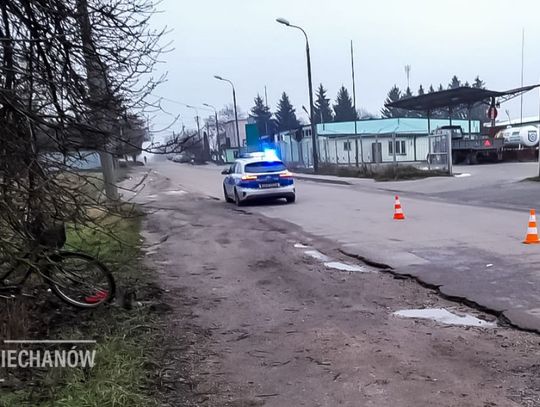 Potrącenie na Śmiecińskiej. Policja publikuje nagranie