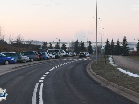 Potrącenie pieszej na pasach w Mławie 