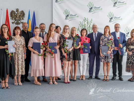 Powiat ciechanowski zyskał ośmiu nauczycieli mianowanych
