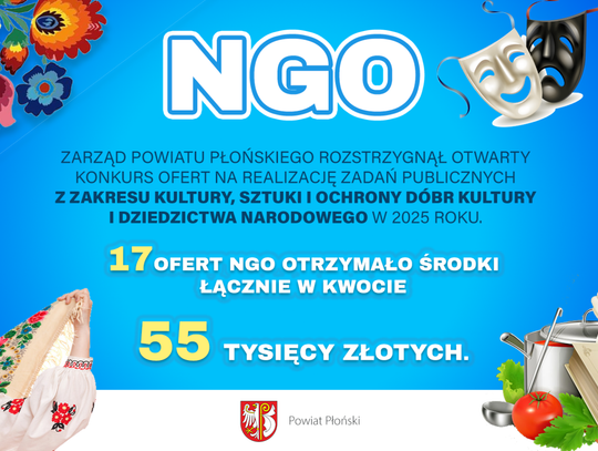 Powiat płoński wsparł NGO 