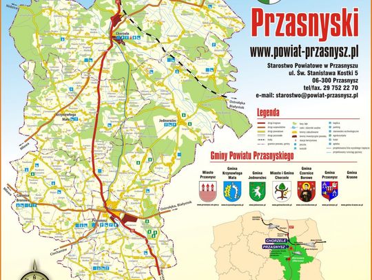 Powiat Przasnyski jest zmuszony odstąpić od umowy z wykonawcą dwóch dróg przebiegających przez jego terytorium. Zarząd chce ratować inwestycje