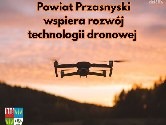 Powiat przasnyski stawia na drony - innowacyjny projekt z potencjałem dla regionu