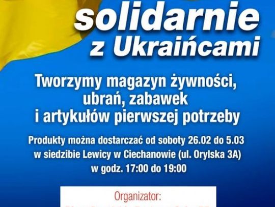 Powstaje magazyn artykułów pierwszej potrzeby