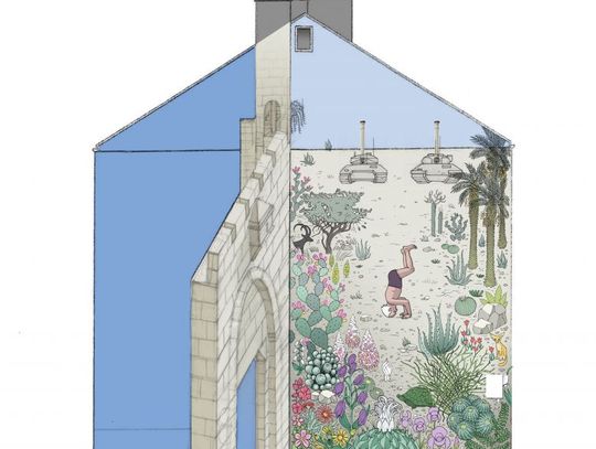 Powstanie mural upamiętniający Ben Guriona. Zobacz jak będzie wyglądał