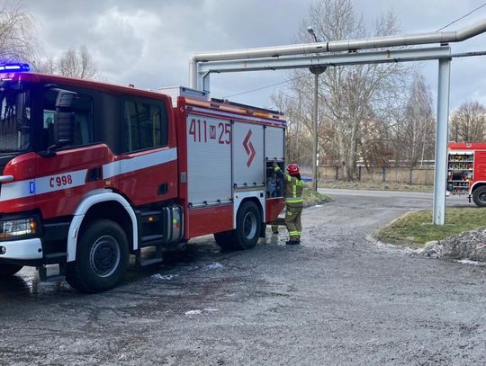Pożar w ciechanowskiej drukarni