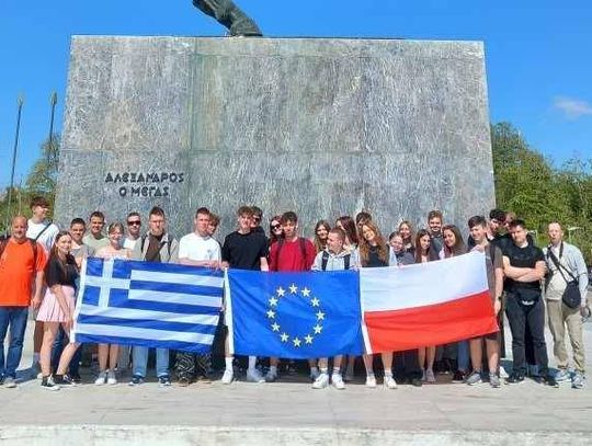 Staż uczniów w Grecji