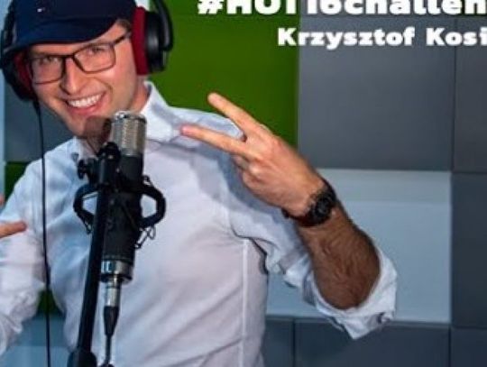 Prezydent Ciechanowa Krzysztof Kosiński zarapował 16 wersów w ramach akcji #Hot16challenge2 (wideo)