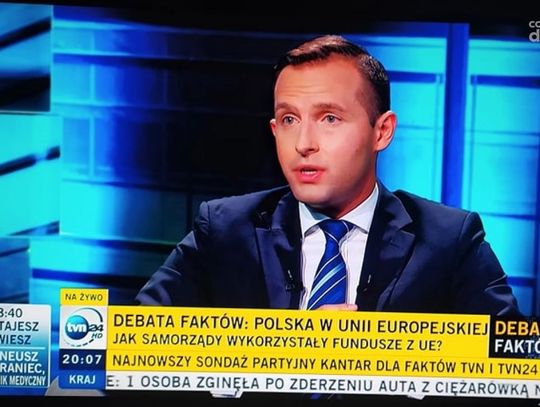 Prezydent Kosiński w TVN 24   