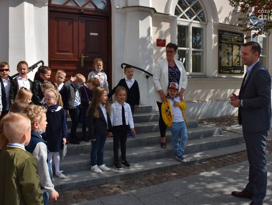 Przedszkolaki w ciechanowskim ratuszu