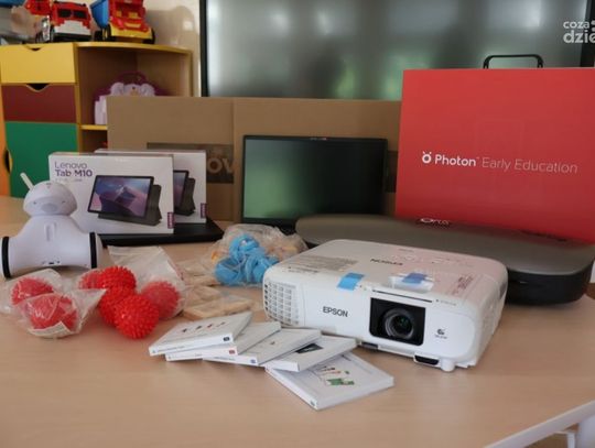 Przedszkole nr 8 w Ciechanowie z nowym sprzętem multimedialnym!