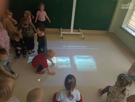 Przedszkole z interaktywną podłogą w Nasielsku 