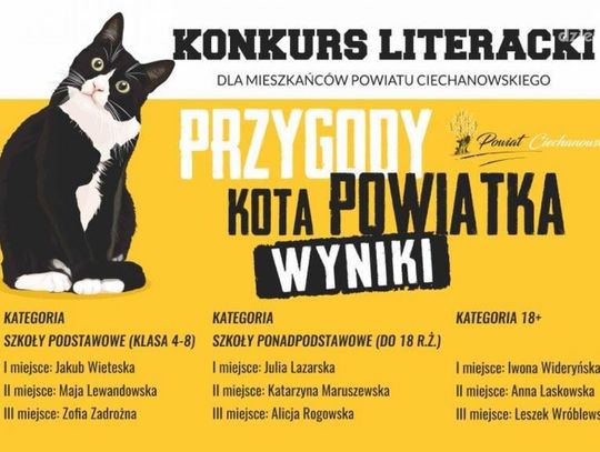 "Przygody Kotka Powiatka"- znamy wyniki konkursu!