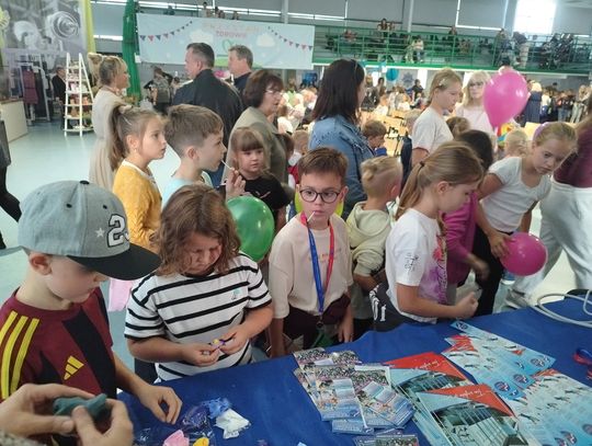 Dzieci podczas Przystani Zdrowia