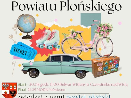 Rajd W(KOŁO) POWIATU - odkryj turystyczne perełki powiatu płońskiego!