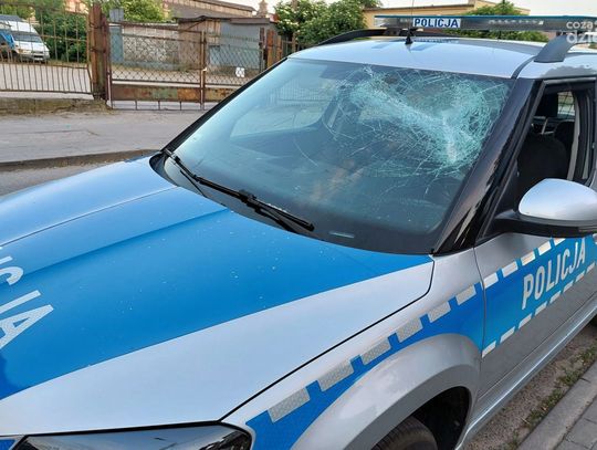 Ranni policjanci! Agresor groził, że zabije
