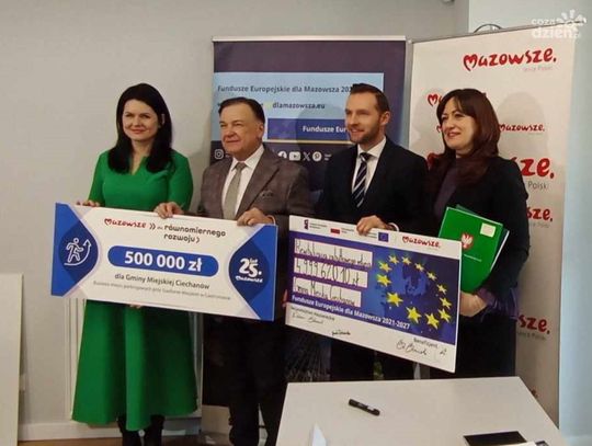 Region ciechanowski zrealizuje 6 nowych inwestycji