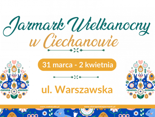 Rękodzieło, wielkanocne potrawy i upominki już dziś na Warszawskiej