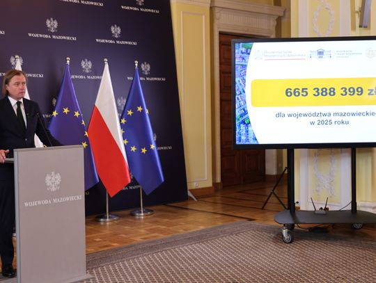 Wojewoda Mazowiecki na konferencji