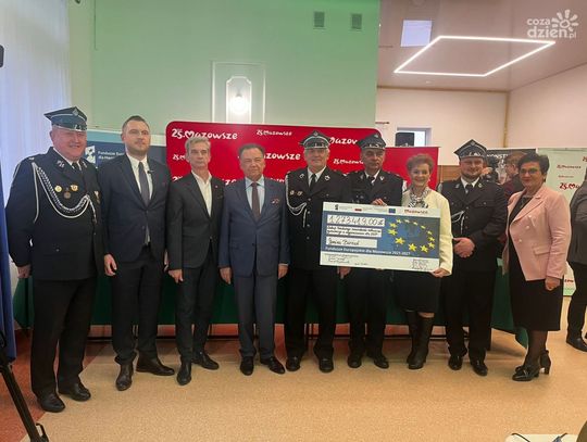 Rekordowe wsparcie unijne dla mazowieckich jednostek OSP