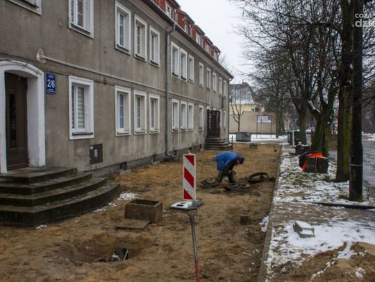 Remont chodnika przy ul. Świętochowskiego