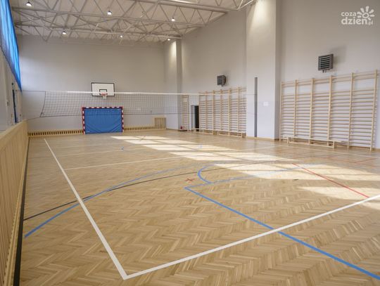 Remont sali gimnastycznej w SOSW w Mławie zakończony