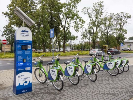 Rewolucja w Ciechanowie - nowoczesne rowery miejskie bez elektrozamków!