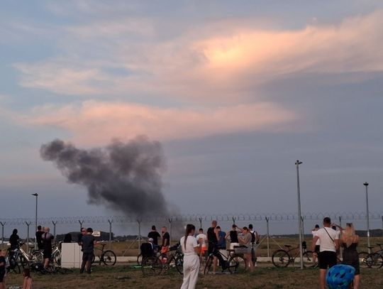 Rozbił się samolot F-16. Tragedia podczas przygotowań do Air Show w Radomiu