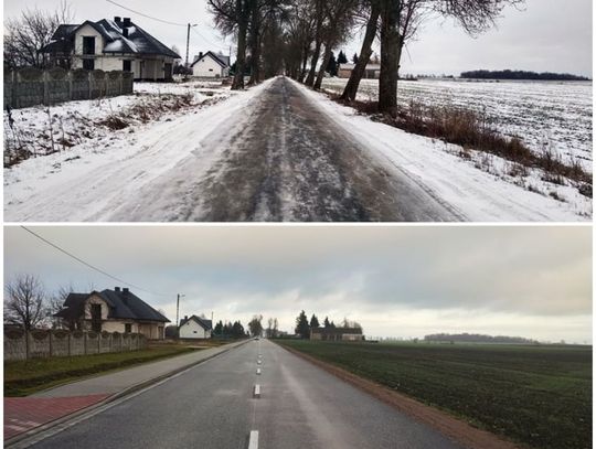 Rozbudowa drogi powiatowej w Opinogórze Górnej zakończona!