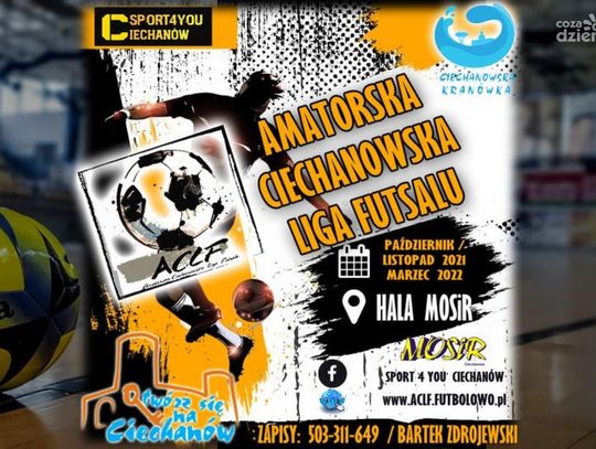 Rusza Amatorska Ciechanowska Liga Futsalu