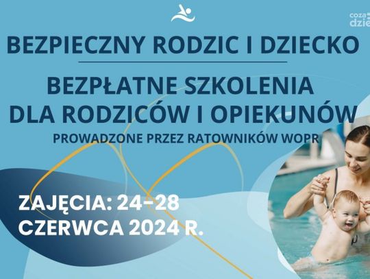 Rusza IV Edycja Bezpłatnych Szkoleń Wodnych dla Rodziców i Opiekunów w Ciechanowie