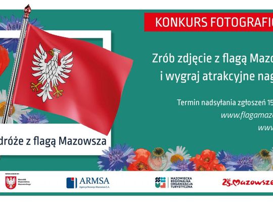 Ruszył konkurs fotograficzny „Podróże z Flagą Mazowsza”