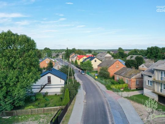 Rydzewo. Przebudowa drogi powiatowej dobiega końca