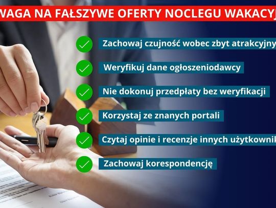 Schemat jest prosty i niestety skuteczny. Podpowiadamy jak nie dać się oszukać metodą "na kwaterę"