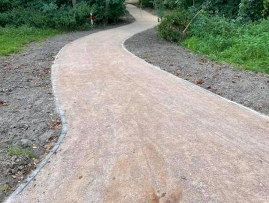 Ścieżki pieszo-rowerowe na Kąpielisku Krubin już prawie ukończone