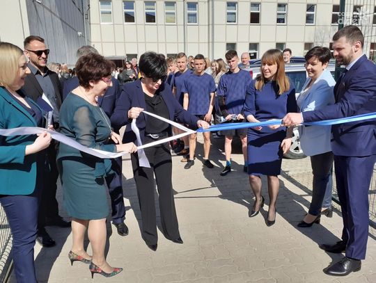 Skorzystają z niego przede wszystkim uczniowie Zespołu Szkół Technicznych CKU w Ciechanowie. Nowe boisko już otwarte