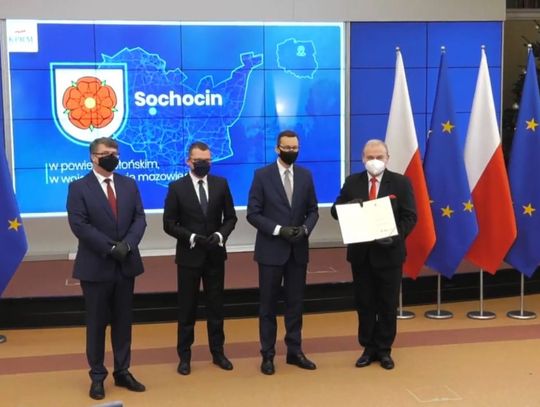 Sochocin. Akt nadania praw miejskich wręczony!