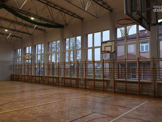 Sońsk. Sala gimnastyczna już po remoncie
