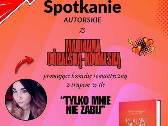 Zaproszenie na spotkanie autorskie