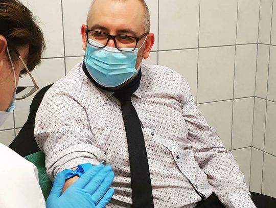 Starosta Bieńkowski oddał osocze