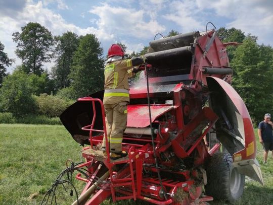 Strażacy trzykrotnie interweniowali przy pożarach w powiecie przasnyskim