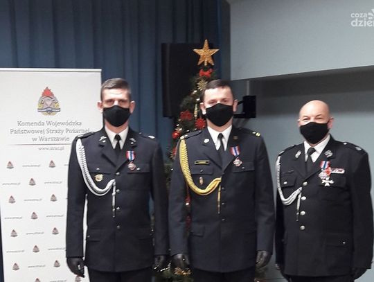 Strażacy z powiatu ciechanowskiego docenieni