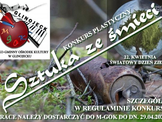 Stwórz rzeźbę z odpadów i wygraj! Glinojeck organizuje konkurs "Sztuka ze śmieci"