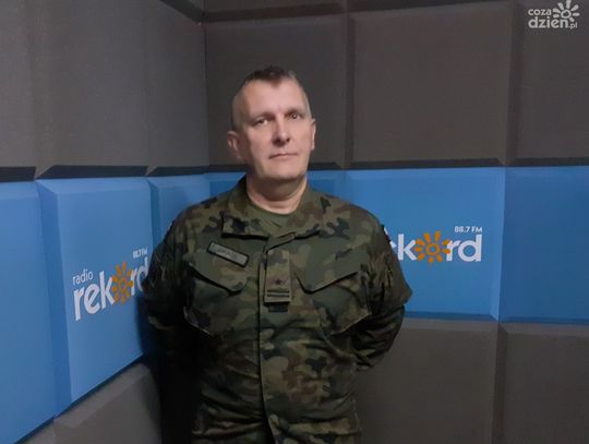 Szef Wydziału Rekrutacji WCR w Ciechanowie mjr Sławomir Biraga w Porannej Rozmowie Radia Rekord, 03.01.20223r.